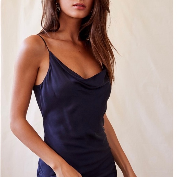 Andjela Kate Dress in Navy - Picture 3 of 3